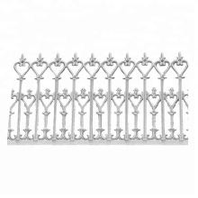 Aluminum garden fence powder coating sand casting aluminium parts aluminum gravity casting